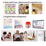 Anti-slip Bath Stickers - Alphabet Floating Set