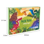 Dinosaurs Quiet Book - Animal Paste Activity