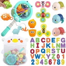 Anti-slip Bath Stickers - Alphabet Floating Set