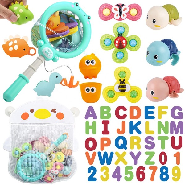 Anti-slip Bath Stickers - Alphabet Floating Set