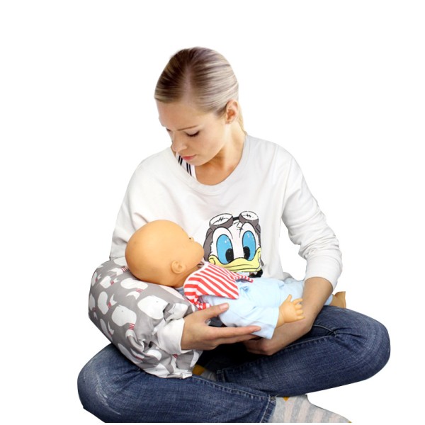 Nursing Pillow - 100% Cotton Breastfeeding