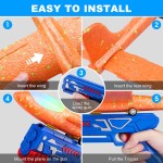 LED Foam Glider - 3 Pack Catapult Launcher