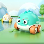 Wind up Bath Toy - Animal Amphibious Car