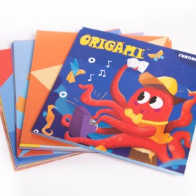 Origami Paper Set - Folded Paper Cut DIY