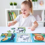 Magnetic Puzzle Book - 3-in-1 Montessori DIY