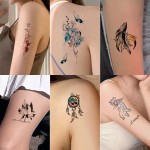 Temporary Tattoo Sticker - Water Transfer Non-toxic Custom