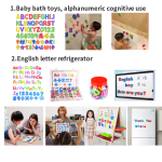Educational Bath Set - Eva Foam Letters Numbers