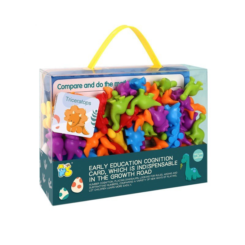Counting Toy - Dinosaur Color Sorting Cup