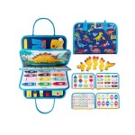 Felt Busy Board - Wooden Sensory Activity