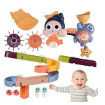 Water Track Toy - DIY Spin Slide Bath Pipes