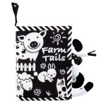 Fabric Cloth Book - Baby Sensory Activity Toy