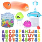 Anti-slip Bath Stickers - Alphabet Floating Set