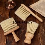 Custom Neck Duster Factory - Salon Hair Cutting Nylon Bristles Beech Wood Brush