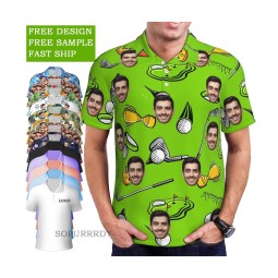 Custom Polo Shirt Factory - Quick Dry Slim Fit Personalized Golf Shirt