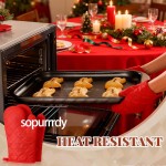 Custom Oven Gloves Manufacturer - Thickened Heat-insulating Microwave Oven Gloves