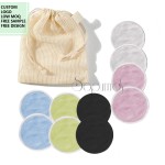 Custom Makeup Pads Factory - Colorful Bamboo Terry Reusable Facial Rounds