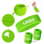 Custom Sweatband Factory - Moisture Wicking Terry Clath Athletic Gym Headband