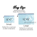 Custom Beach Bag Factory - Personalized Retro Wet Bag Zipper Pool Bag