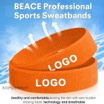Custom Workout Headband Manufacturer - Moisture-Wicking Athletic Sweatband with Embroidery