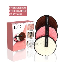Custom Makeup Remover Pads Manufacturer - Reusable Microfiber Face Cleansing Pads