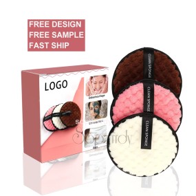 Custom Makeup Remover Pads Manufacturer - Reusable Microfiber Face Cleansing Pads