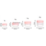 Custom Cosmetic Container Factory - Refillable Plastic Lip Skincare Jar Containers