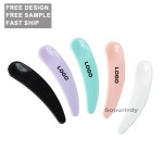 Custom Cosmetic Spatula Manufacturer - Plastic Mini Cream Scoop Disposable Spatula