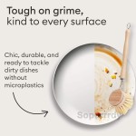 Custom Dish Brush Factory - Natural Bamboo Sisal Bristle Dishwashing Brush