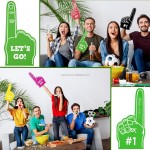 Custom Foam Finger Factory - EVA Finger Foam Hand Sports Celebration Finger