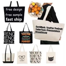Custom Tote Bag Manufacturer - Heavy Duty Blank Cotton Canvas Shopping Bag