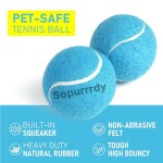 Custom Dog Toy Factory - Mini Tennis Balls for Dogs Interactive Squeaky Toy