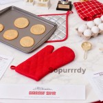 Custom Oven Gloves Manufacturer - Thickened Heat-insulating Microwave Oven Gloves