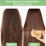 Custom Hair Comb Factory - Wooden Portable Massage Comb Steel Pin Hair Tool