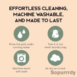 Custom Makeup Remover Pads Manufacturer - Reusable Bamboo Cotton Pads with Laundry Bag