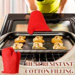 Custom Oven Gloves Manufacturer - Thickened Heat-insulating Microwave Oven Gloves