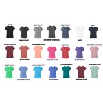 Custom T-Shirt Manufacturer - Women Summer Soft Breathable V Neck T-Shirt