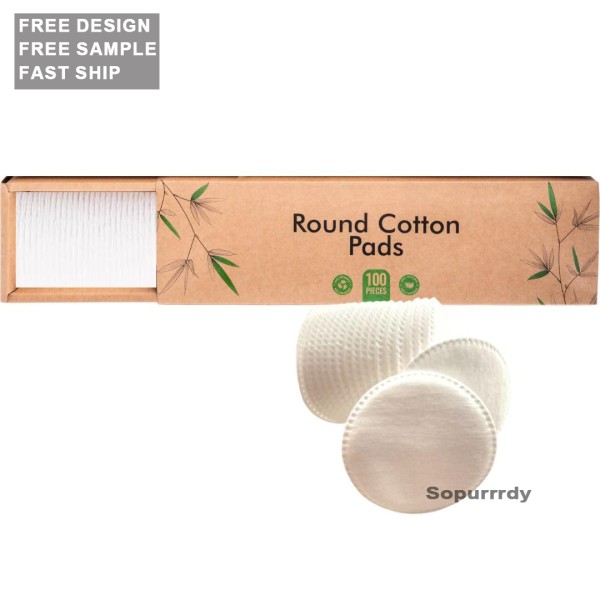 Custom Makeup Wipes Factory - 100% Cotton Reusable Makeup Remover Pads