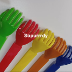 Custom Shoe Horn Manufacturer - Plastic Hand Back Scratcher 2 in 1 Multi Tool