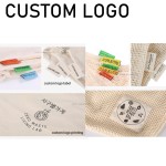 Custom Mesh Bag Manufacturer - Reusable Organic Cotton Drawstring Produce Sack