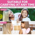 Detangler Hairbrush Factory - 4 Pack Wet Dry Hair Brush for All Hair Types