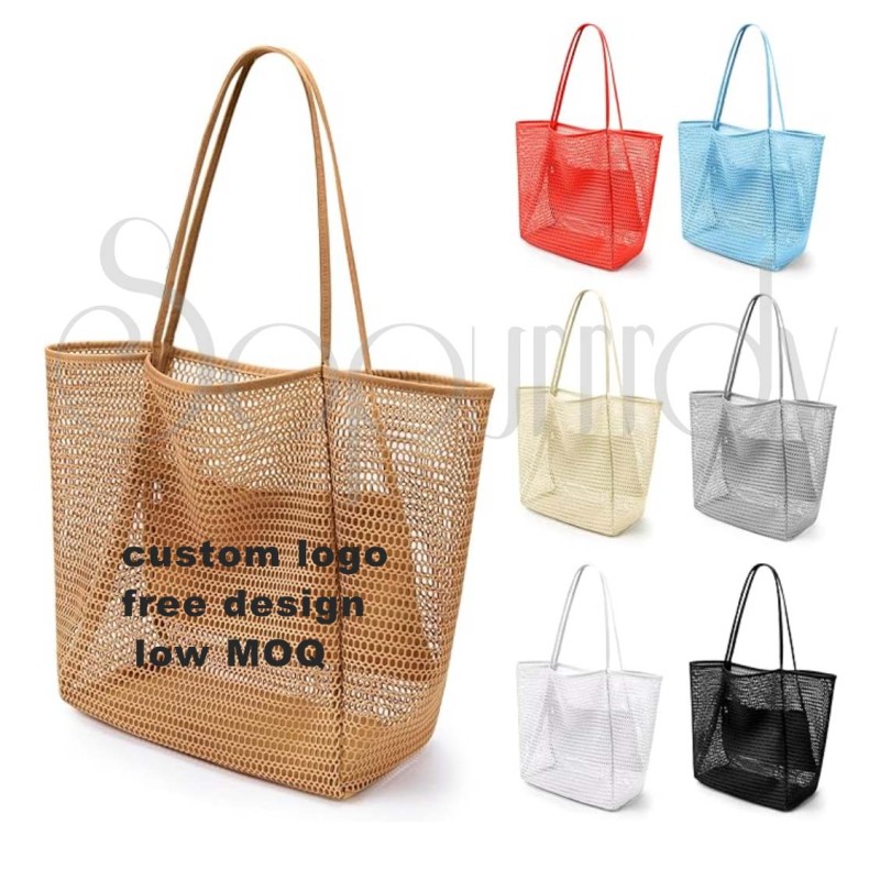 Custom Beach Bag Manufacturer - Women Soft Crochet Summer Casual Shoulder Bag