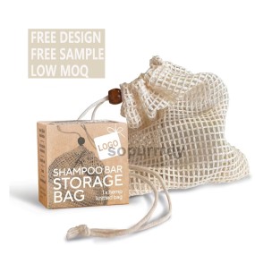 Custom Soap Bag Factory - Natural Sisal Mesh Eco Friendly Soap Pouch