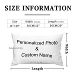 Custom Pillowcase Manufacturer - Home Decorative Cotton Photo Pillowcase