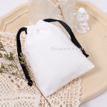Custom Drawstring Pouch Manufacturer - Wedding Cotton Linen Jewelry Gift Bag