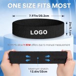 Custom Workout Headband Manufacturer - Moisture-Wicking Athletic Sweatband with Embroidery