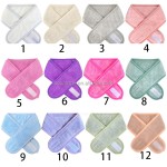 Custom Facial Headband Manufacturer - Adjustable Coral Fleece Makeup Hair Wrap