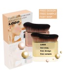 Custom Makeup Brush Manufacturer - Rectangle Face Kabuki Foundation Self Tanner Brush