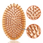 Custom Hair Brush Set Factory - Eco Friendly Natural Wooden Wide Tooth Comb Set