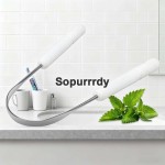 Custom Tongue Scraper Factory - Plastic Handle 304 Stainless Steel Tongue Cleaner