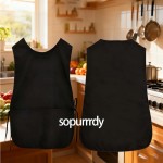 Custom Cobbler Apron Manufacturer - Double Side Polyester Kitchen Work Apron